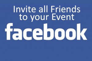 How to Invite all your Friends to Facebook Event