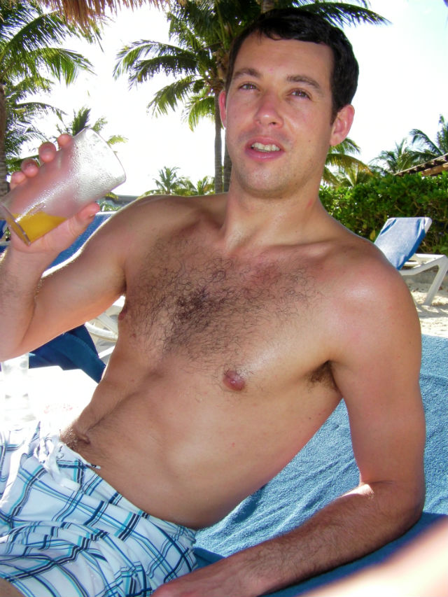 Beach Lounging Male Modelling On Beach Blue Bay Grand Esmeralda All Inclusive Playa Del Carmen Riviera Maya Mexico Vacation Vera tells me this is how I look, to her