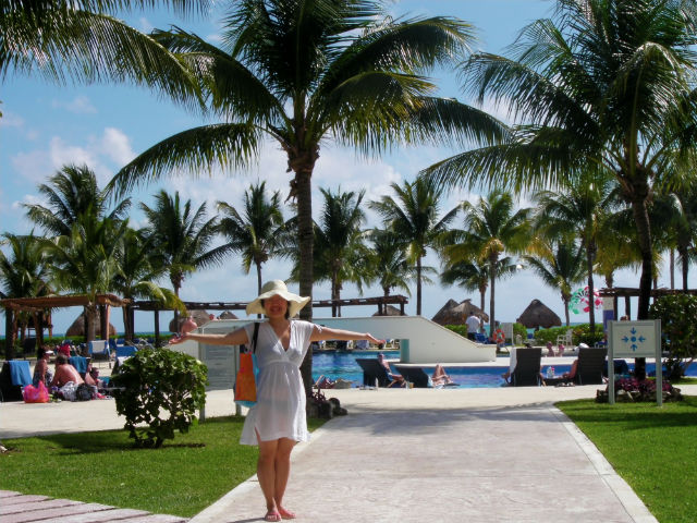 Blue Bay Grand Esmeralda All Inclusive Pool Playa Del Carmen Riviera Maya Mexico Vacation Welcome to the pool and beach!