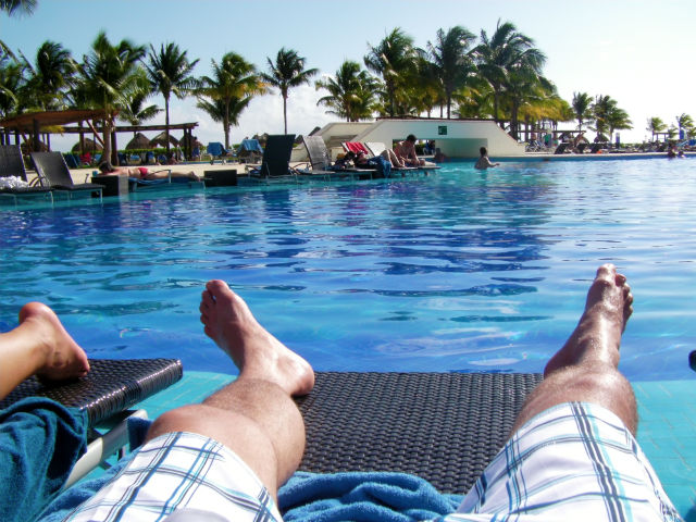 Blue Bay Grand Esmeralda All Inclusive Pool Playa Del Carmen Riviera Maya Mexico Vacation Paradise My view of paradise