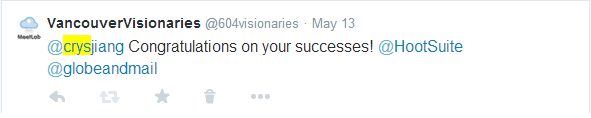 B2B Social Media Lead Generation Tweets Crystal Jiang 2 Initial Lead Generation Tweet #2 to Crystal Jiang