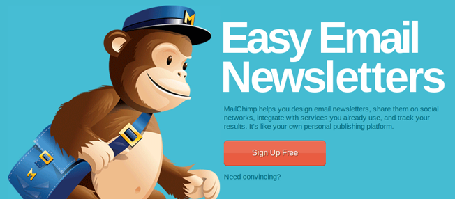 Mailchimp Easy Email Newsletters